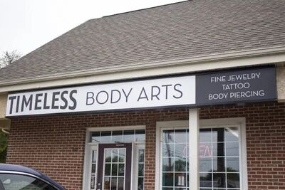 The Timeless Body Arts building on Rogers Road